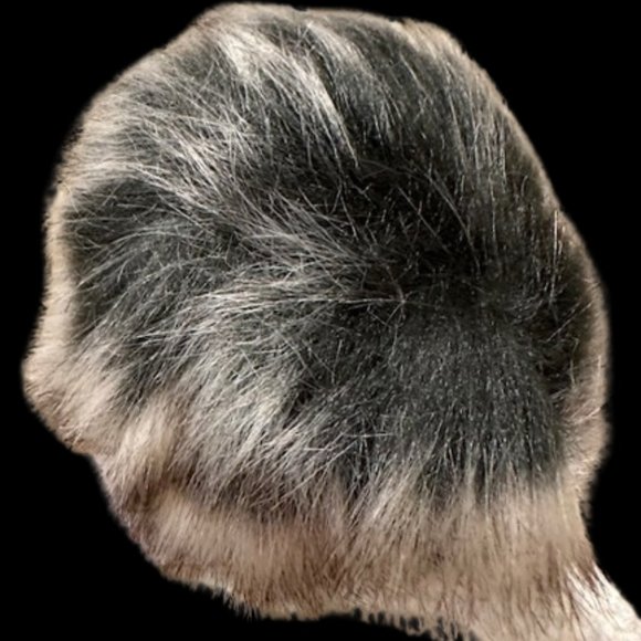 Ivory and Rhinestone  Pom Pom Hat - Picture 3 of 3